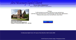 Desktop Screenshot of firstmb.org